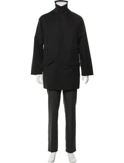 Pre-owned Nanamica Parka In Black