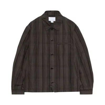 Pre-owned Nanamica Plaid Dock Jacket 'brown' | Men's Size S