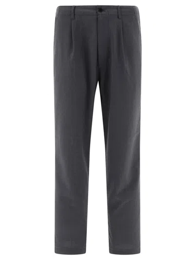Nanamica Pleated Trousers In Grey