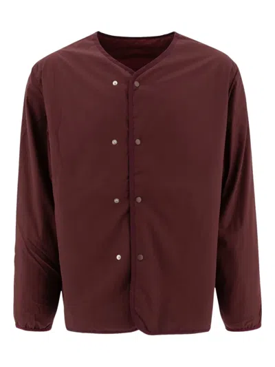 Nanamica Quilted Reversible Jacket In Red