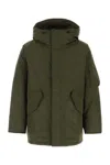 Nanamica Army Green Polyester Down Jacket