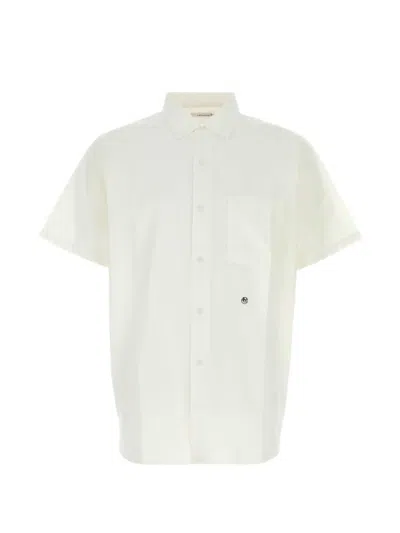 Nanamica Regular Collar Shirt In Neutral