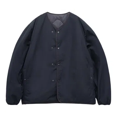 Pre-owned Nanamica Reversible Down Cardigan 'navy' | Blue | Men's Size L