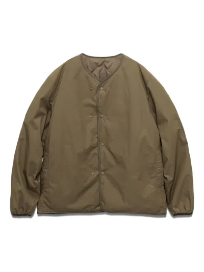 Nanamica Reversible Down Jacket In Brown