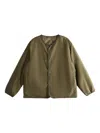 Nanamica Reversible Padded Jacket In Green