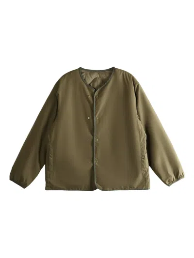 Nanamica Reversible Padded Jacket In Green