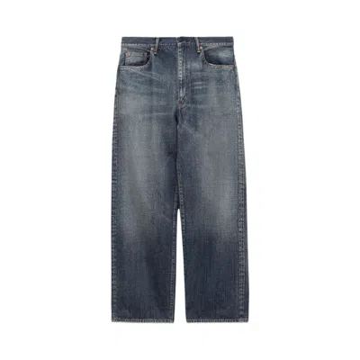 Pre-owned Nanamica Selvage Denim Pants 'vintage Indigo' | Blue | Men's Size 30