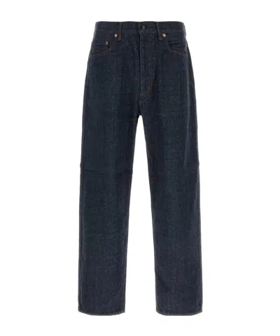Nanamica Selvedge Straight-leg Jeans In Blue