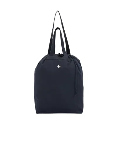 Nanamica Short Shoulder Strap Bag In Blue
