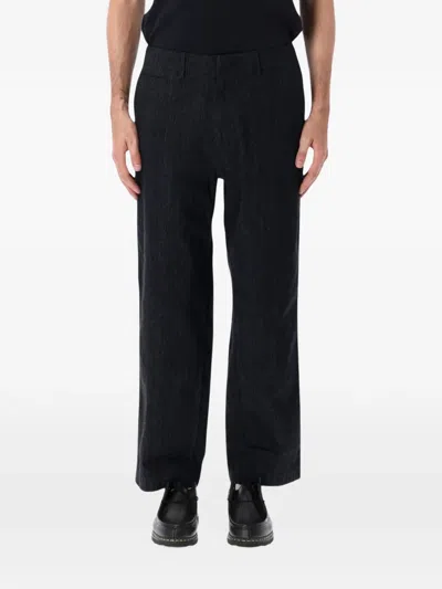 Nanamica Straight-leg Jeans In Black