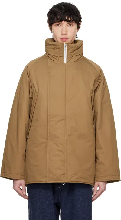 Nanamica Tan Upper Deck Insulation Jacket In Lb Light Brown