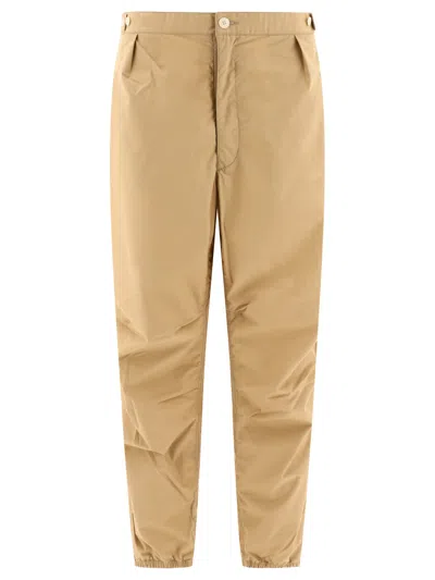 Nanamica Track Trousers Beige In Brown