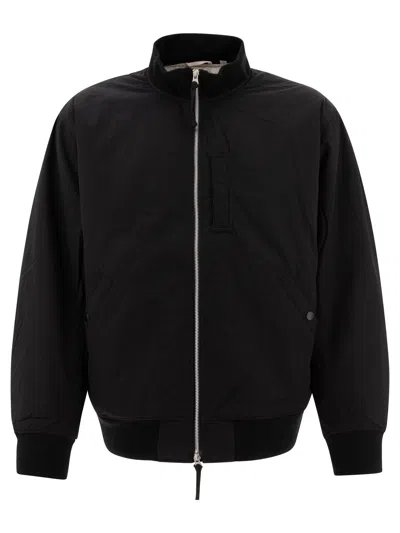 Nanamica Long-sleeved Jacket In Black