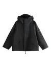 Nanamica Waterproof Hooded Jacket In Black