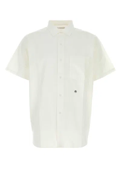 Nanamica White Cotton Blend Oversize Shirt
