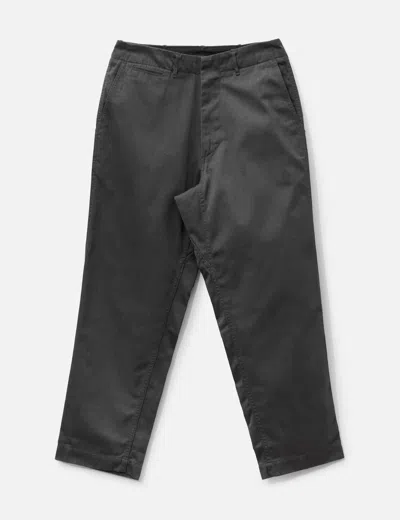 Nanamica Wide Chino Pants In Gray
