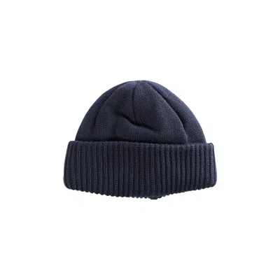 Pre-owned Nanamica Windstupper Beanie Hat 'navy' | Blue | Men's Size Onesize