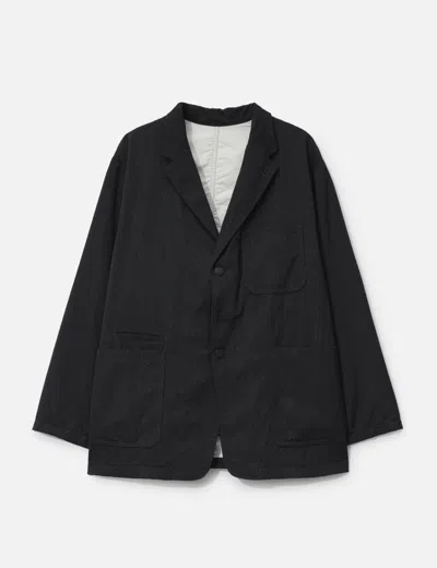 Nanamica Wool Gabardine Club Jacket In Black