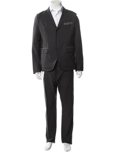 Pre-owned Nanamica Wool Two-piece Suit In Black