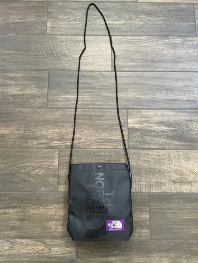 Pre-owned Nanamica X The North Face Tnf Purple Label Shoulder Bag Pouch In Black