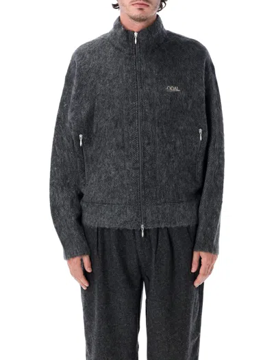 Nanamica Zip Up Mohair Jkt In Gray