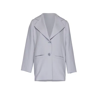 Nanas Women's Grey Always Blazer Light Gray