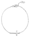 Nancy B Cross Chain Bracelet - Exclusive In Silver