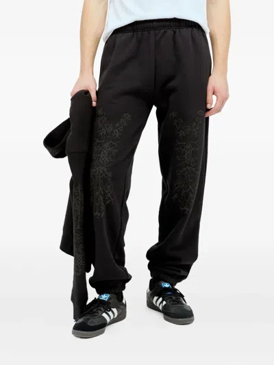 Nancy Ganz Graphic-print Fleece Trousers