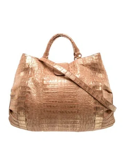 Pre-owned Nancy Gonzalez Crocodile Shoulder Bag