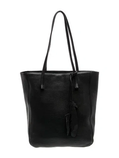 Pre-owned Nancy Gonzalez Leather Tote In Black