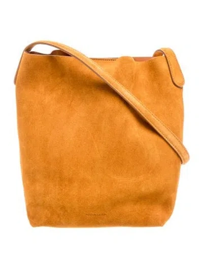 Pre-owned Nancy Gonzalez Suede Shoulder Bag In Brown