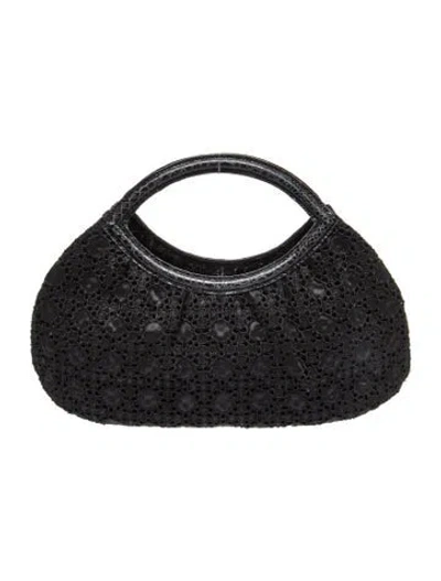Pre-owned Nancy Gonzalez Top Handle Bag In Black