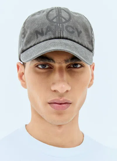 Nancy Practice 6-panel Baseball Cap In Grey