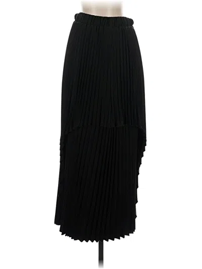 Pre-owned Nancy Yang Formal Skirt In Black