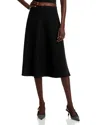 Nancy Yang Knit Skirt In Black