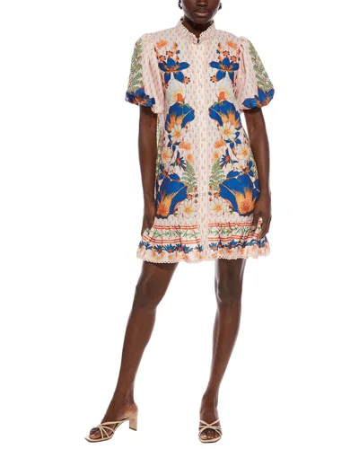Nancy Yang Shirtdress In Pink