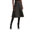 Nancy Yang Knit Skirt In Pink