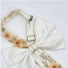 Nandanie Blossoming Jenny Bow Tie In White