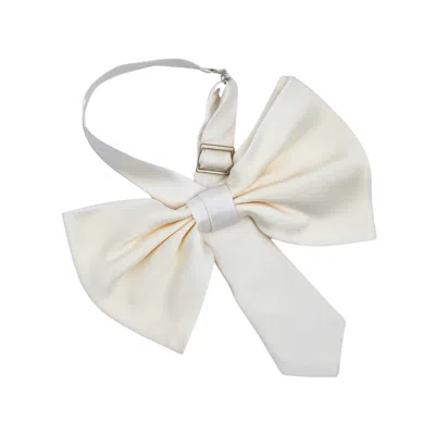Nandanie Women's The White Jenny Bow Tie