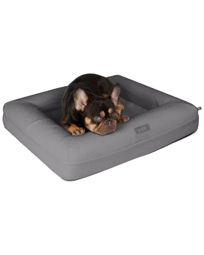 NANDOG NANDOG MEMORY FOAM MEDIUM DOG BED, MYSTERY TOY & POOP BAG BUNDLE