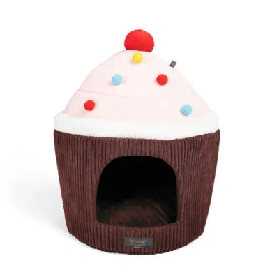 Nandog Pet Gear Fun Collection Dog And Cat Bed In Brown