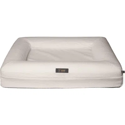 Nandog Pet Gear Orthopedic Dog Bed In Ivory White