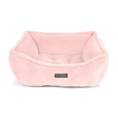 Nandog Pet Gear Super Cloud Dog Bed- Reversible Cat & Dog Bed In Blush Pink