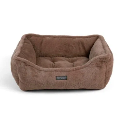 Nandog Pet Gear Super Cloud Dog Bed- Reversible Cat & Dog Bed In Mocha Brown