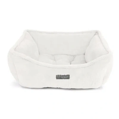 Nandog Pet Gear Super Cloud Dog Bed- Reversible Cat & Dog Bed In Pearl White