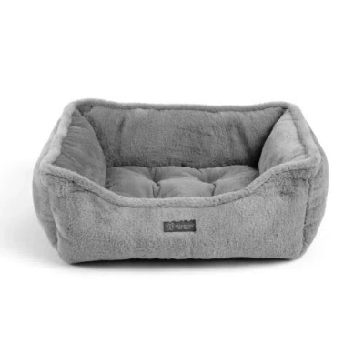 Nandog Pet Gear Super Cloud Dog Bed- Reversible Cat & Dog Bed In River Gray
