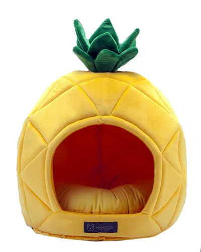 Nandog Pineapple Bed In Yellow