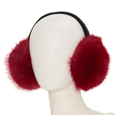 Nanette Lepore 1 Pair Womens Ear Muffs In Red