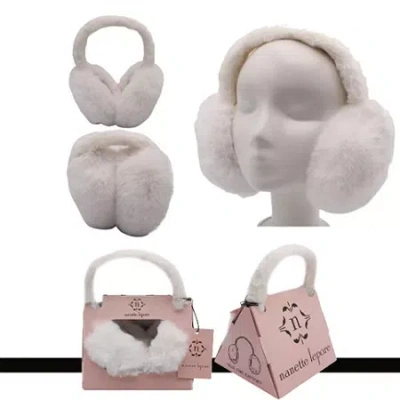 Nanette Lepore 1 Pair Womens Ear Muffs In White