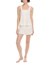Nanette Lepore 2pc Pajama Shirt & Short Set